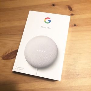 Google Nest Mini in Chalk